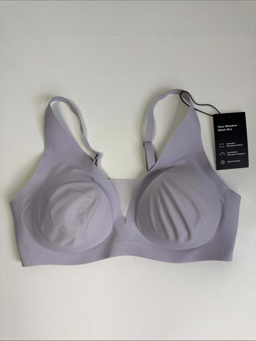 Knix Shadow Mesh T-Shirt Bra in Orchid NWT - M+